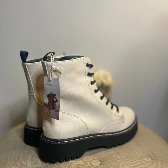 Sincerely Jules “Harley” Combat Boots - Size 8.5 - Picture 5 of 12